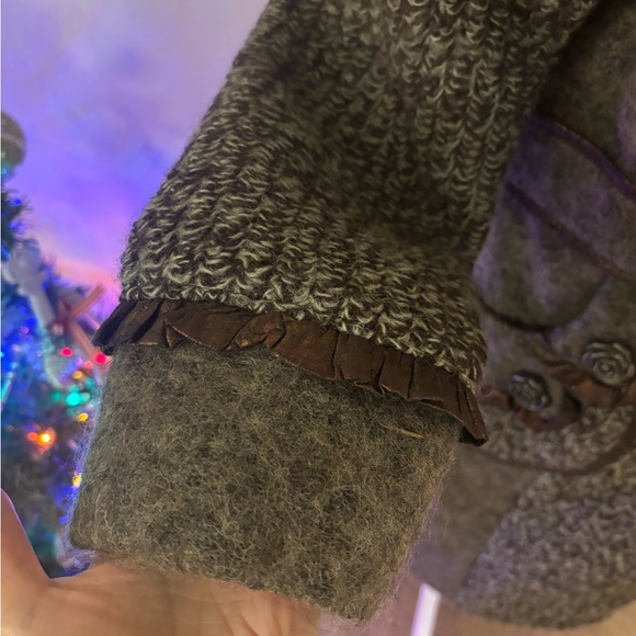 Christopher & Banks Womens Long  Vintage Inspired Wool Blend Coat - Picture 10 of 16